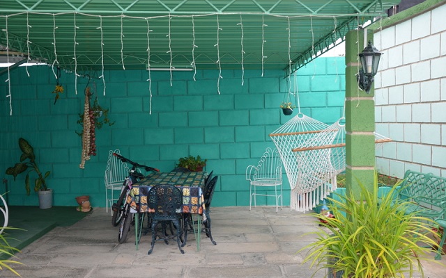 'Inner Patio' Casas particulares are an alternative to hotels in Cuba.